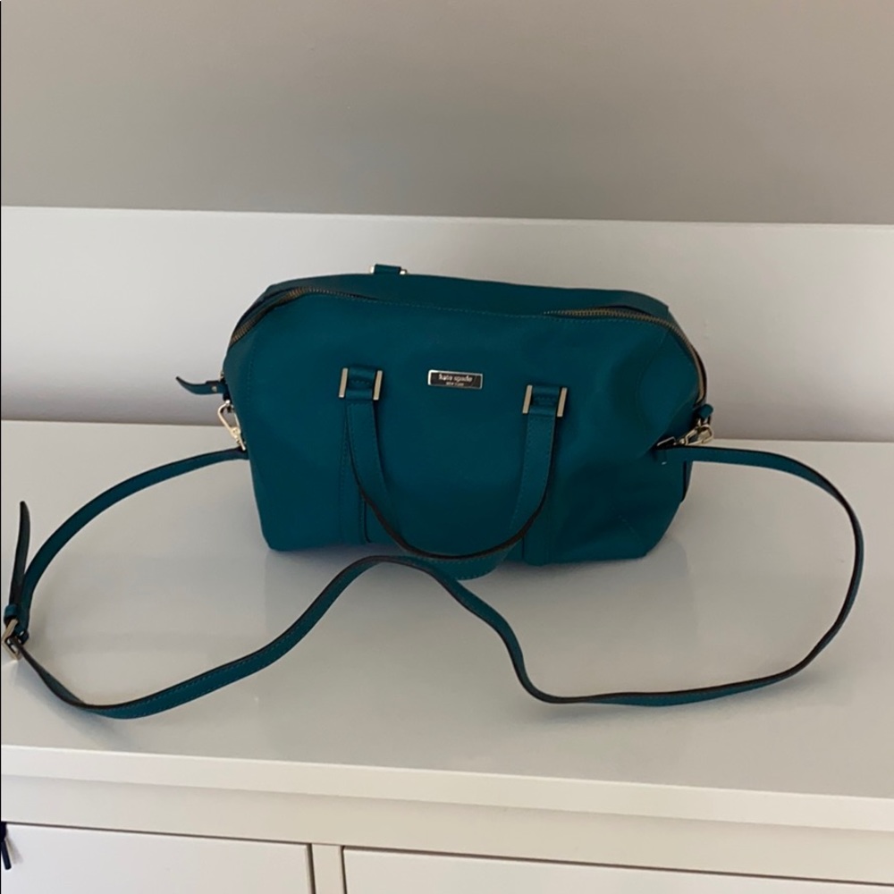 Kate spade turquoise satchel